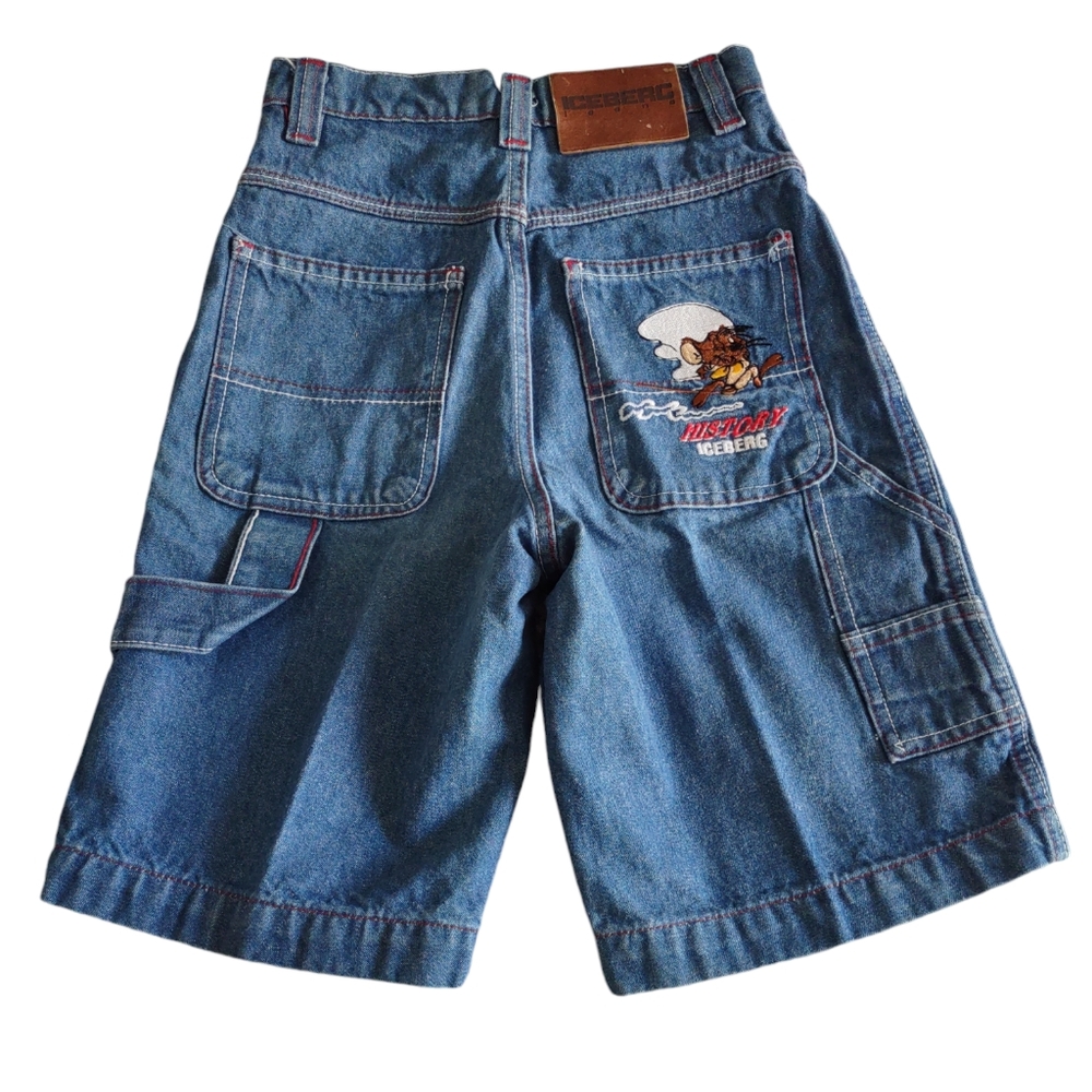 History Iceberg Speedy Gonzalez Carpenter Jean Shorts